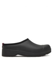 Hunter Klapki WFF1002RMA Czarny. Czarne klapki Hunter, bez wzorów, z tworzywa sztucznego, bez obcasa. Za 279.99 zł.