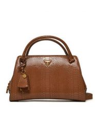 Guess Torebka HWKB94 99060 Brązowy. Brązowe torebki klasyczne Guess, z aplikacjami, ze skóry, bez dodatków. Za 739.99 zł.