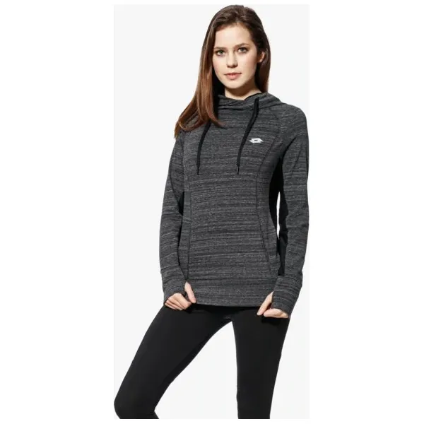 Lotto Bluza Indy V Sweat Js Stc W , szary, rozmiar S. Szare bluzy Lotto, s, bez wzorów, z bawełny, bez kaptura. W wyprzedaży za 89.99 zł.