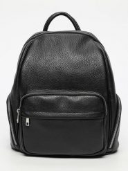 Maison héritage PARIS Skórzany plecak "Basi" w kolorze czarnym - 28 x 27 x 13 cm rozmiar: onesize. Czarne plecaki Maison héritage PARIS, bez wzorów, z materiału. Za 329.95 zł.