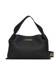 LOVE MOSCHINO Torebka JC4278PP0MKI0000 Czarny. Czarne torebki klasyczne Love Moschino, bez wzorów, ze skóry, bez dodatków. Za 549.99 zł.