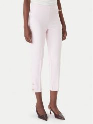 Rinascimento Spodnie materiałowe CFC0128641003 Różowy Slim Fit. Czerwone spodnie materiałowe Rinascimento, xl, bez wzorów, z materiału. Za 449.99 zł.