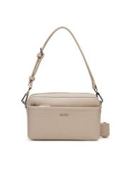 Calvin Klein Torebka Ck Must Aop Double Straps Camera LV04F3080G Beżowy. Brązowe torebki klasyczne Calvin Klein, bez wzorów, ze skóry, bez dodatków. Za 529.99 zł.