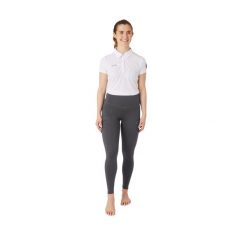 Damskie legginsy jeździeckie z pełną przyczepnością Horze Celia Thermo. Szare legginsy HORZE, bez wzorów, z elastanu. Za 237.00 zł.
