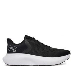 Buty do biegania Under Armour. Czarne obuwie sportowe Under Armour, bez zapięcia, do biegania. Za 289.99 zł.