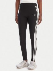 Adidas Legginsy 3-Stripes KD5572 Czarny Slim Fit. Czarne legginsy Adidas, xs, bez wzorów, z bawełny. Za 149.99 zł.