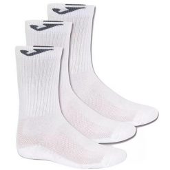 Skarpety tenisowe unisex Joma Long Socks x 3 szt. Białe skarpety Joma, bez wzorów. Za 55.00 zł.