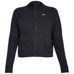 Bluza w kolorze czarnym. Czarne bluzy sportowe Under Armour, xs, bez wzorów, bez ramiączek. W wyprzedaży za 139.95 zł.