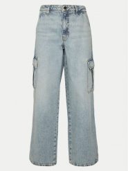 Guess Jeans Jeansy W5RA1R D5M51 Błękitny Regular Fit. Niebieskie jeansy Guess Jeans, m, z aplikacjami. Za 309.99 zł.
