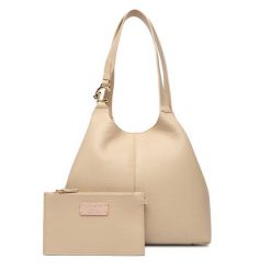 Torebka Coccinelle. Brązowe torebki klasyczne Coccinelle, bez wzorów, bez dodatków. Za 1,269.00 zł.