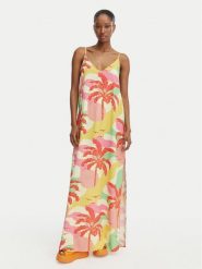 Maaji Sukienka letnia Debbie PT1904CLD500 Kolorowy Relaxed Fit. Sukienki Maaji, na lato, s, bez wzorów, z wiskozy, bez kołnierzyka, bez ramiączek. Za 549.99 zł.