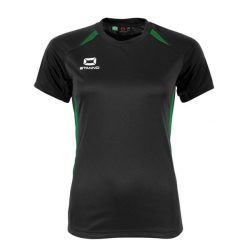Damski jersey Stanno Stadio. Czarne koszulki sportowe STANNO, bez wzorów, z jersey, bez ramiączek. Za 188.00 zł.
