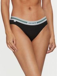 Lacoste Figi klasyczne Heritage 8F1333 Czarny. Czarne figi Lacoste, xs, bez wzorów, z bawełny. Za 69.99 zł.