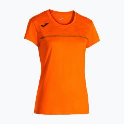 Koszulka do biegania damska Joma Record III. Brązowe koszulki sportowe Joma, bez wzorów, bez ramiączek, do biegania. Za 89.99 zł.