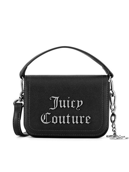 Juicy Couture Torebka BIJXT3264WVP Czarny. Czarne torebki klasyczne Juicy Couture, bez wzorów, z tworzywa sztucznego, bez dodatków. Za 259.99 zł.