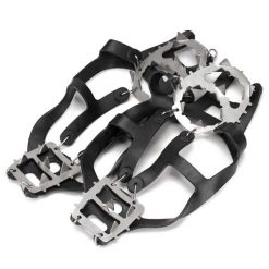 Raczki na buty turystyczne, antypoślizgowe nakładki rozmiar 36-40 czarne. Czarne trekkingi SPRINGOS, trekkingowe. Za 29.99 zł.