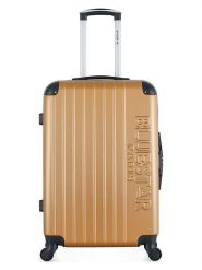 BlueStar Walizka "Bucarest" w kolorze jasnobrązowym - 41 x 65 x 26 cm rozmiar: onesize. Brązowe walizki BlueStar, bez wzorów. Za 173.99 zł.