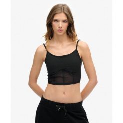 Top Sportowy Tech. Czarne bielizna sportowa Superdry, bez wzorów. W wyprzedaży za 154.85 zł.