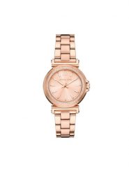 Michael Kors Zegarek Maren MK7491 Różowe złoto. Czerwone, analogowe zegarki Michael Kors, złote. Za 1,099.00 zł.