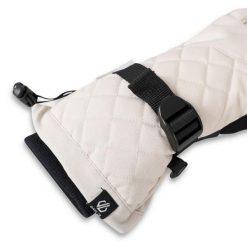 Rękawice narciarskie dla kobiet Dare2B DWG365. Szare rękawiczki Dare 2b, bez wzorów, sportowe. W wyprzedaży za 109.99 zł.