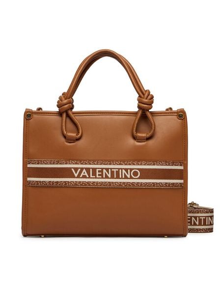 Valentino Torebka Aella VBS9ZW04 Brązowy. Brązowe torebki klasyczne Valentino, bez wzorów, ze skóry, bez dodatków. Za 395.99 zł.