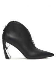 United Nude Botki Zuma Stacy Hi 109460116 Czarny. Czarne botki United Nude, bez wzorów, ze skóry, bez obcasa, na słupku, bez zapięcia. Za 1,659.00 zł.