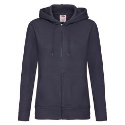 Bluza Damska Premium Z Kapturem. Niebieskie bluzy FRUIT OF THE LOOM, xl, bez wzorów, z kapturem. Za 200.99 zł.