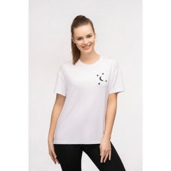 T-shirt do jogi Moonholi Moonstar z krótkim rękawem. Białe t-shirty MOONHOLI, m, bez wzorów, bez kołnierzyka, bez ramiączek. Za 99.00 zł.