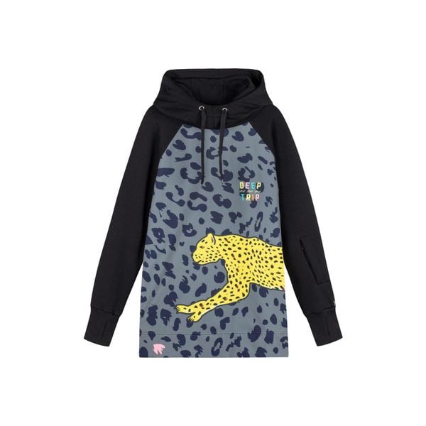Bluza outdoorowa z kapturem damska DEEP TRIP Hunter softshell. Brązowe bluzy DEEP TRIP, na zimę, m, bez wzorów, z bawełny, z kapturem. Za 499.00 zł.