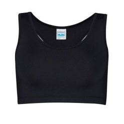 Sportowy Top Damski / Damski. Fioletowe koszulki sportowe JUST COOL, bez wzorów, bez ramiączek. Za 69.99 zł.