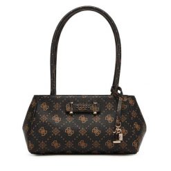 Torebka Guess. Brązowe torebki klasyczne Guess, z aplikacjami, bez dodatków. Za 639.99 zł.