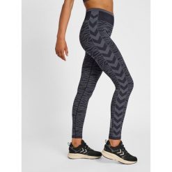Legginsy damskie Hummel MT Saga. Czarne legginsy Hummel, xs, bez wzorów, z elastanu. Za 175.05 zł.