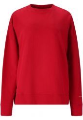 Bluza damska Athlecia Breslin. Czerwone bluzy Athlecia, l, bez wzorów, z bawełny, bez kaptura. Za 214.15 zł.
