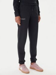 Kappa Spodnie dresowe Festa 331M34W Czarny Regular Fit. Czarne spodnie dresowe Kappa, m, bez wzorów, z bawełny. Za 129.99 zł.