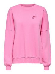 ONLY Bluza Stina 15357086 Fioletowy Regular Fit. Fioletowe bluzy Only, xs, bez wzorów, z bawełny, bez kaptura. Za 149.99 zł.