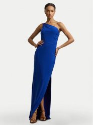 LAUREN RALPH LAUREN Sukienka wieczorowa 253751483032 Niebieski Slim Fit. Niebieskie sukienki Lauren Ralph Lauren, bez wzorów, z syntetyku, wizytowe, bez kołnierzyka, bez ramiączek. Za 719.99 zł.
