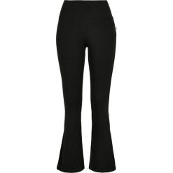 Legginsy damskie Urban Classics organic interlock bootcut. Czarne legginsy Urban Classics, bez wzorów, z bawełny. Za 156.00 zł.