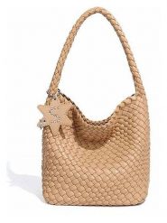 SUVRAI Torebka w kolorze beżowym - 25 x 26 x 15 cm rozmiar: onesize. Brązowe torby na ramię SUVRAI, bez wzorów, z materiału, na ramię, bez dodatków. Za 152.99 zł.