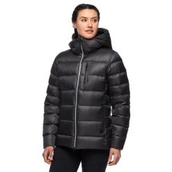 Kurtka puchowa damska Black Diamond Vision Down Parka. Czarne parki Black Diamond, l, z puchu, sportowe, bez kaptura. Za 979.99 zł.