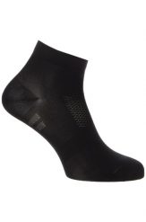 Skarpetki rowerowe oddychające 9 cm Essential czarne. Czarne skarpety AGU, bez wzorów, z elastanu. Za 223.95 zł.