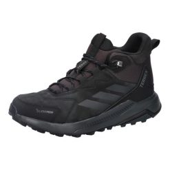 Buty trekkingowe Adidas Terrex Anylander Skórzane Wodoodporne. Czarne trekkingi Adidas, z materiału, trekkingowe. Za 524.85 zł.
