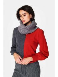 C& Jo Szal-koło w kolorze szarym rozmiar: onesize. Szare szaliki C& Jo, bez wzorów, z kaszmiru. Za 43.99 zł.