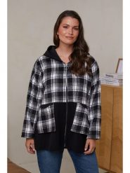 Curvy Lady Bluza w kolorze czarnym rozmiar: 40/42. Czarne bluzy Curvy Lady, bez wzorów, bez kaptura. Za 135.81 zł.