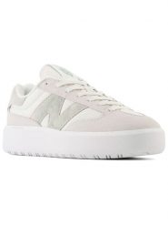 New Balance Skórzane sneakersy "302" w kolorze szaro-białym rozmiar: 38,5. Białe trampki New Balance, bez wzorów, z materiału, bez zapięcia. Za 362.71 zł.