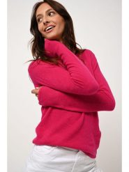 AUTHENTIC CASHMERE Kaszmirowy sweter "Epéna" w kolorze różowym rozmiar: S. Różowe swetry AUTHENTIC CASHMERE, s, bez wzorów, z kaszmiru, bez ramiączek. Za 237.17 zł.