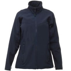 Damski Softshell Uproar. Niebieskie kurtki sportowe Regatta, na jesień, xs, bez wzorów, z softshellu, bez kaptura, trekkingowe. Za 197.99 zł.