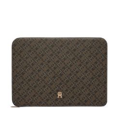 Etui na laptopa Tommy Hilfiger. Czarne torby na laptopa TOMMY HILFIGER, bez wzorów. Za 369.99 zł.