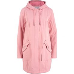 Kurtka parka softshell z kapturem bonprix dymny jasnoróżowy. Czerwone kurtki bonprix, z softshellu, z kapturem. Za 239.99 zł.