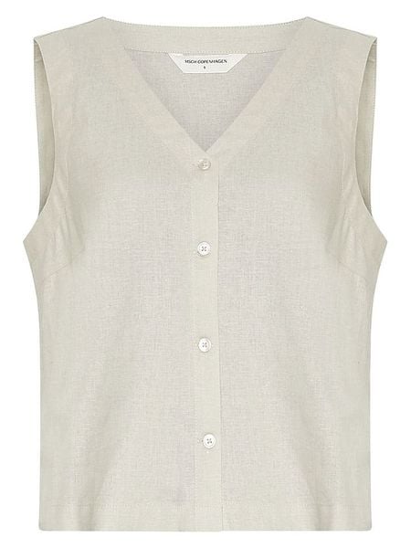 MOSS COPENHAGEN Koszula "Ryan Conella" w kolorze kremowym rozmiar: XL. Brązowe koszule Moss Copenhagen, xl, bez wzorów, bez kołnierzyka, bez ramiączek. Za 114.95 zł.