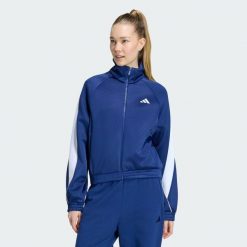 Bluza Stadium. Niebieskie bluzy Adidas, xs, bez wzorów, z bawełny, bez kaptura. Za 329.00 zł.